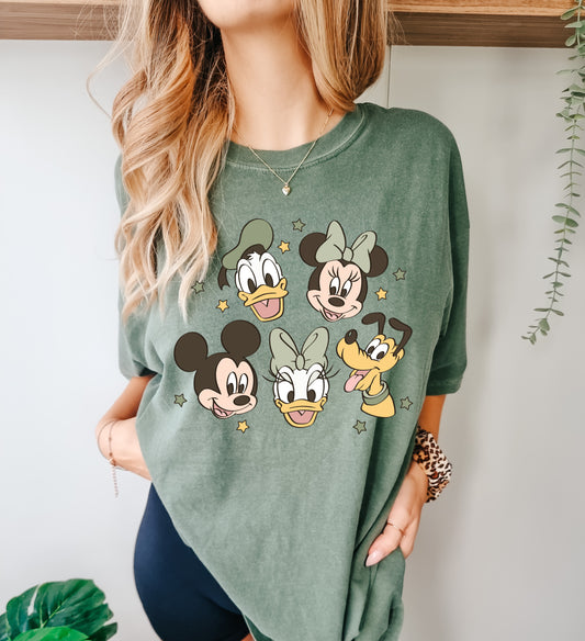Adult Unisex Mouse and Friends Tee